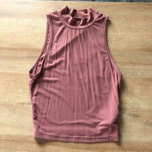 Light pink turtleneck